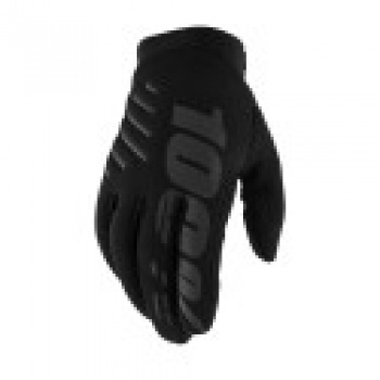 Guantes 100% Brisker Negro 